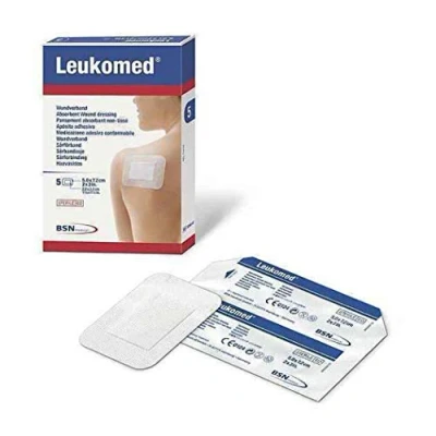 Afbeelding van BSN D7924 Leukomed Dressing, 7,2cm x 5cm, Pack van 50