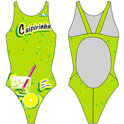 Afbeelding van Turbo Caipirinha Pro Resist Zwempak Groen L Vrouw
