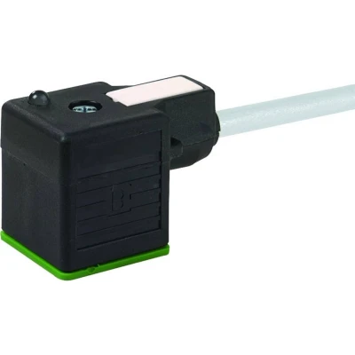 Afbeelding van Murr Elektronik 7000 18021 2161000 Klepstekker met aangegoten kabel Grijs Inhoud: 1 stuk(s)