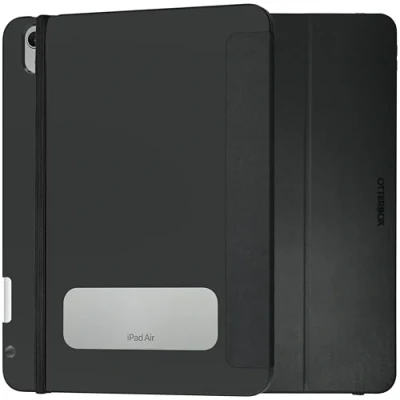 Afbeelding van OtterBox React folio hoes voor iPad Air 11&quot; (M2/5th/4th gen), schokbestendig, valbestendig, ultradun, beschermende hoes, getest volgens militaire standaard, Zwart, Zonder Verpakking