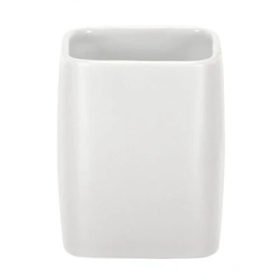 Afbeelding van Kleine Wolke Tandenborstelbeker Cubic wit