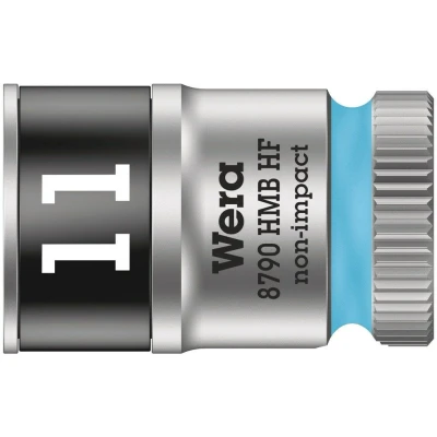 Afbeelding van Wera 8790 HMB HF Zyklop hand en machine dopsleutel 3/8&quot; 11 x 29mm