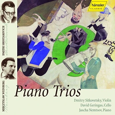 Afbeelding van Dmitry Sitkovetsky, David Geringas, Jascha Nemtsov Piano Trios (CD)