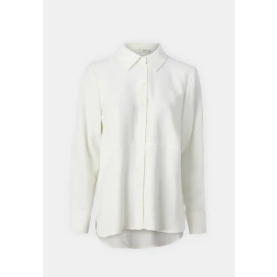 Afbeelding van JDY Jdyolli LONG Overhemdblouse, Dames, Maat: Medium, Cloud dancer