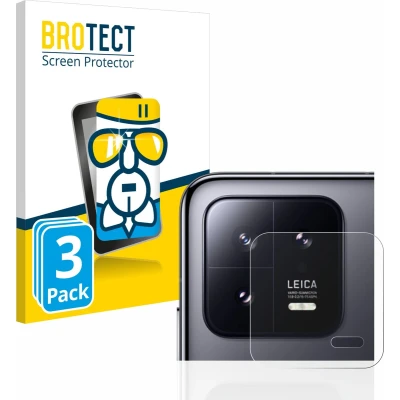 Afbeelding van BROTECT Screenprotector voor Xiaomi 13 (ALLEEN Camera Lens) Folie Beschermfolie Beschermglas transparant (3 Stuks)