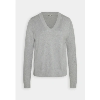Afbeelding van s.Oliver V NECK Trui, Dames, Maat: 36, Grey