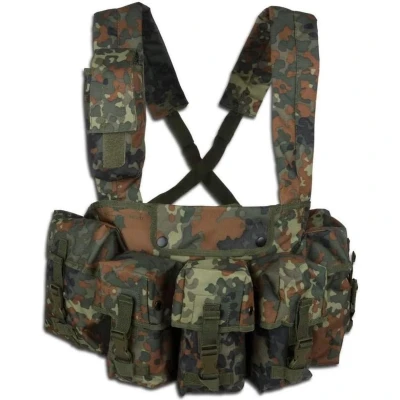 Afbeelding van Militaire borsttuig Flecktarn Camouflage Mil Tec