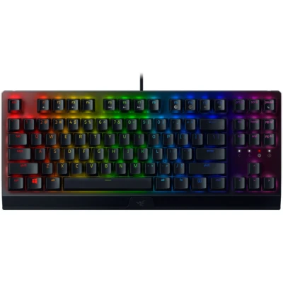 Afbeelding van Razer Blackwidow V3 Tenkeyless gaming keyboard (green switches) zwart RZ03 03490100 R3M1