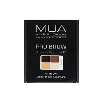 Afbeelding van MUA Pro Brow Ultimate Wenkbrauw Palette Dark