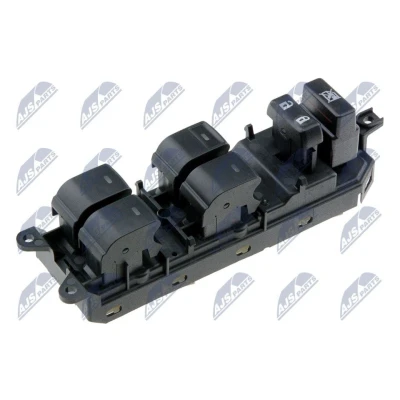 Afbeelding van NTY EWS TY 019 Schakelaar, raamopener Links voor TOYOTA: Land Cruiser Prado 150 (J150) 3.0 D 4D, 4.0 V6 VVTi 2009