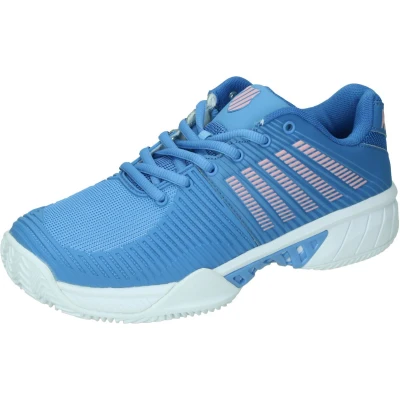 Afbeelding van K swiss Dames Tennischoen Express Light 2 Hb Std Silver lake blue star sapp