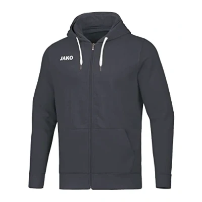 Afbeelding van Jas met kap Base Antraciet / 128