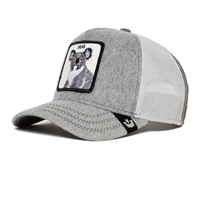 Afbeelding van Goorin Bros Trucker MR NICE GUY Pet, Heren, Maat: One Size, Grey