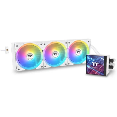 Afbeelding van Thermaltake MAGFloe 420 Ultra ARGB Processor Alles in één vloeistofkoeler 14 cm Wit 1 stuk(s)