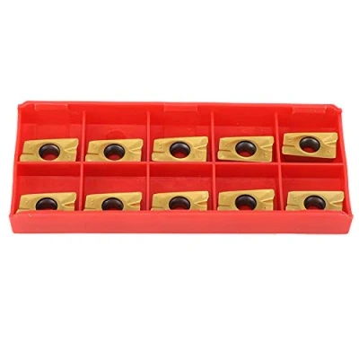 Afbeelding van 10PCs Frezen Wisselplaten APMT1604 CNC Gecementeerde Carbide Insert Cutter Draaibank Draaiwisselplaten Snijgereedschap 15 50HRC Hardheid