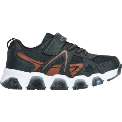 Afbeelding van Zigzag Rupen Sneakers laag voor kinderen, Maat: 24, Scarab Kunststof/ textiel
