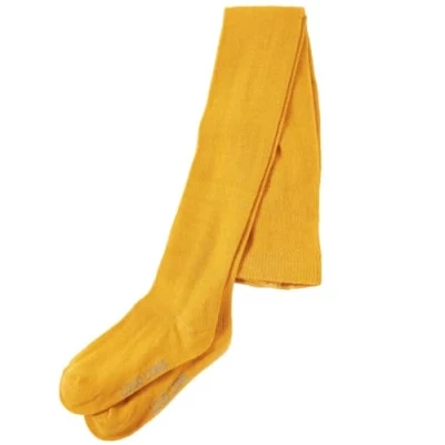 Afbeelding van Kindermaillot 128 donkerokerkleurig