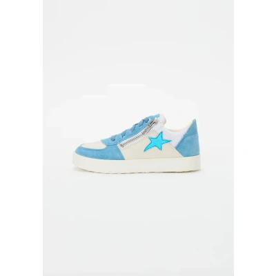 Afbeelding van Superfit Stella Unisex Sneakers laag voor kinderen, Maat: 28, Hellblau/weiß Kunststof