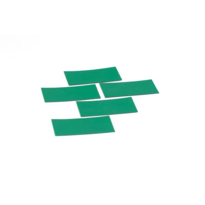 Afbeelding van Symbool Rechthoek groen, set van 5 stuks