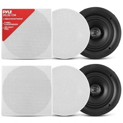 Afbeelding van Pyle PDIC86 luidspreker voor MP3 en ipod, wit