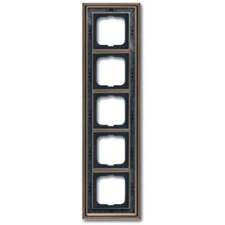 Afbeelding van Abb busch jaeger afdekraam 5 voudig dynasty antiek decor antra 2cka001754a4672