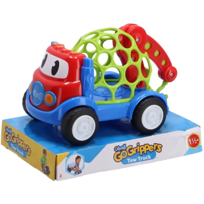 Afbeelding van Bright Starts Oball Go Grippers Tow Truck Sleepwagen 28539 vanaf 18 maanden