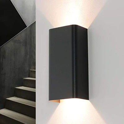 Afbeelding van Wandlamp GU10 binnenshuis, Hal Grafiet, Indirecte verlichting wand, Op en neerverlichting slaapkamer, Ganglamp