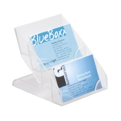 Afbeelding van Durable Visitekaarthouder BUSINESS CARD DISPLAY BOX, transparant