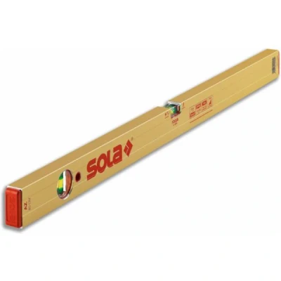 Afbeelding van Sola Alu Blokwaterpas Az100, 100 cm 2 Libellen 0,50 mm/m Goud