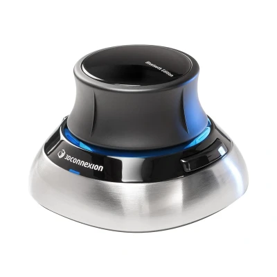 Afbeelding van 3Dconnexion SpaceMouse muis Kantoor RF Wireless + Bluetooth USB Type A 6DoF
