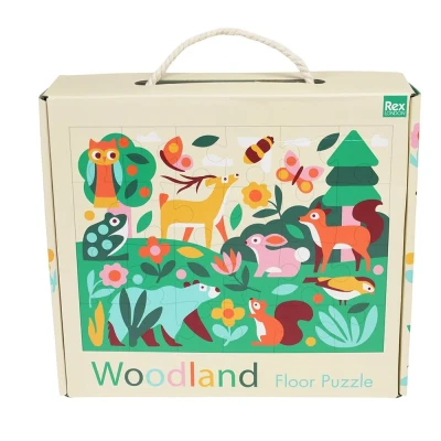Afbeelding van Rex london vloerpuzzel woodland 24st
