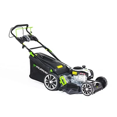 Afbeelding van Murray EQ2 500X 4 in 1 22 inch/56 cm zelfrijdende benzine grasmaaier met eenvoudig te starten en krachtige 750EX Briggs &amp; Stratton motor,Koel Grijs, Donker Zilver, Groen, Zwart