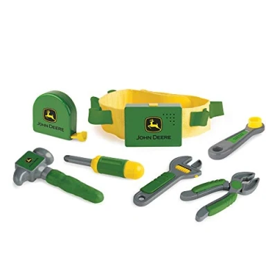 Afbeelding van TOMY 35070 Ertl John Deere Deluxe Talking Toolbelt, groen, standaard maat