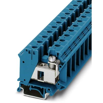 Afbeelding van Phoenix Contact UIK 35 BU 3006302 Doorgangsserieklem Aantal polen: 2 0.75 mm² Blauw 50 stuk(s)