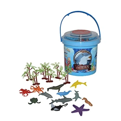 Afbeelding van Wild Republic Mini speelset Ocean Junior 18 delig