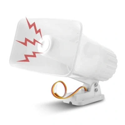 Afbeelding van Sonew Elektronische Alarm Sirene Hoorn, 150dB Indoor/Outdoor Security DC 12 V voor Home System