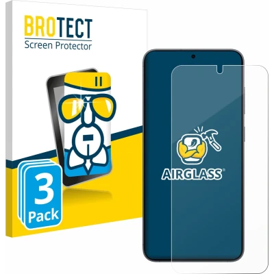 Afbeelding van BROTECT Screenprotector voor Samsung Galaxy S25 Plus Folie Beschermfolie Beschermglas transparant (3 Stuks)