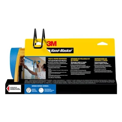 Afbeelding van Handmasker 3M voorgemonteerde afdekfolie en plakbandset, meerkleurig, M3000 PAK