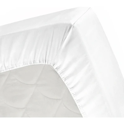 Afbeelding van Hoeslaken Cinderella White (Flanel) 120 x 200/210 cm