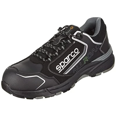 Afbeelding van Sparco Allroad S3 SRC, uniseks anti gelukswerkschoenen, zwart grijs, 43 EU