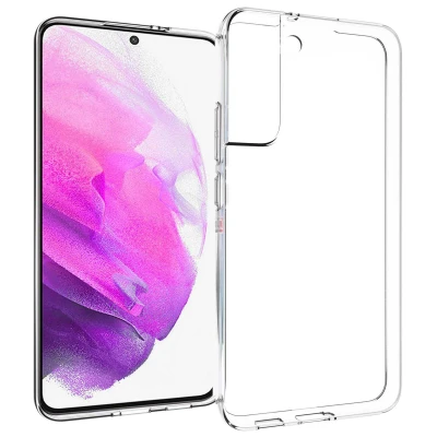 Afbeelding van Samsung Galaxy S22 Plus Hoesje Siliconen en TPU (zacht) Accezz Softcase/Backcover Transparant Telefoonhoesje