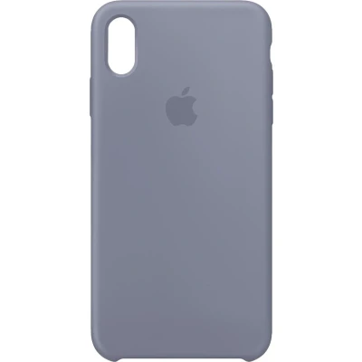 Afbeelding van Origineel Apple iPhone Xs Max Hoesje Siliconen en TPU (zacht) Softcase/Backcover Grijs Telefoonhoesje
