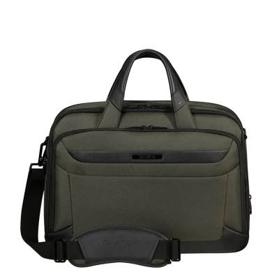 Afbeelding van Samsonite Pro DLX 6 Bailhandle 15.6&#039;&#039; EXP green Laptoptas