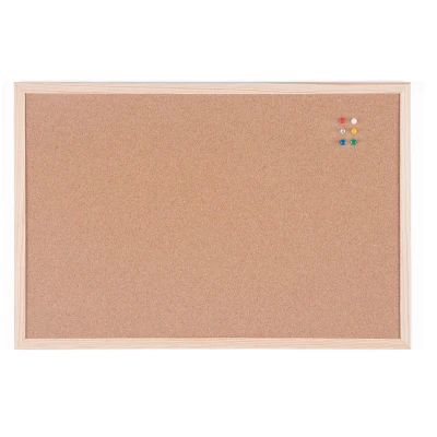 Afbeelding van Bi Office kurkbord met houten kader, ft 40 x 60 cm