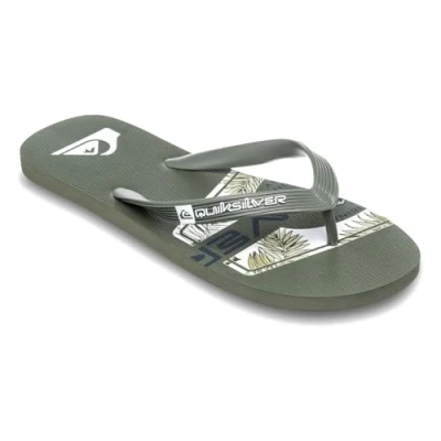 Afbeelding van Quiksilver JAVA ART Teenslippers, Heren, Maat: 46, Grape leaf tropicamo Kunststof