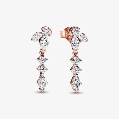 Afbeelding van Pandora 282404C01 Oorhangers Sparkling Herbarium Cluster