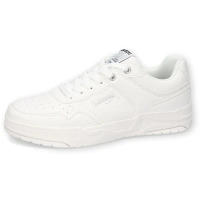 Afbeelding van Dockers by Gerli Sneaker Low White Sneakers wit EU47 Polyurethaan Basics, Street wear