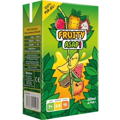 Afbeelding van Asmodee Mixlore Fruity ASAP gezelschapsspellen observatie en snelheidsspel spel voor familie kinderen vanaf 6 jaar 2 tot 5 spelers Franse versie
