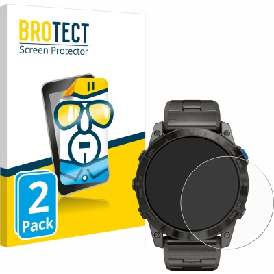 Afbeelding van BROTECT Schermbeschermer helder, Smartwatch beschermfolie, Transparant