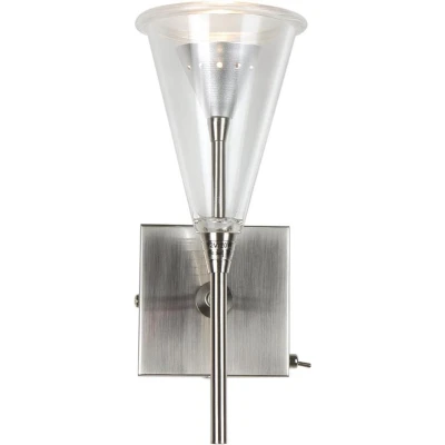 Afbeelding van Linea Verdace Wandlamp 1X20W Alaska Nikkel Mat